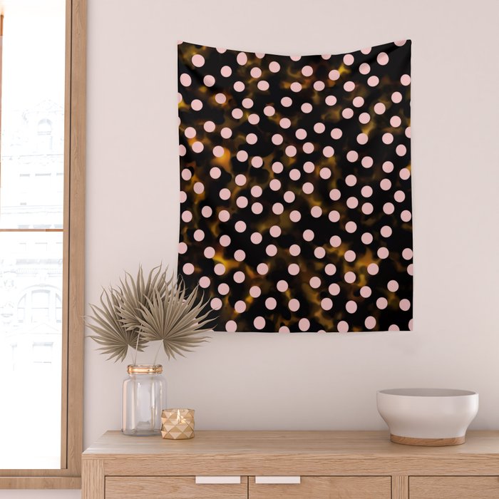 Scatter Dots Tortoise Wall Tapestry Gallery Image 2