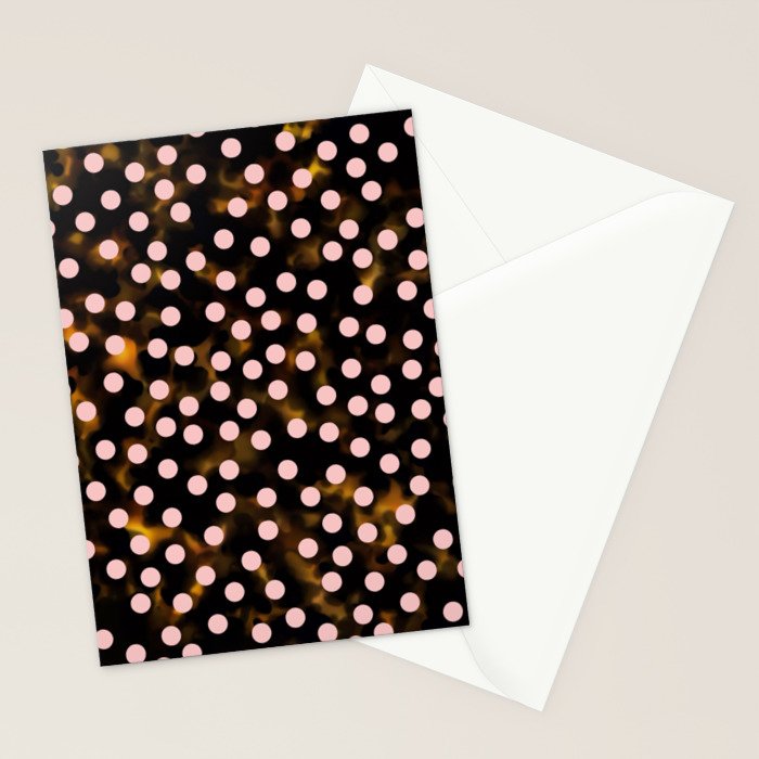 Scatter Dots Tortoise Stationery Card Gallery Image 2
