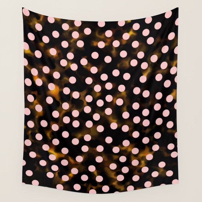 Scatter Dots Tortoise Wall Tapestry Gallery Image 1