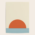 Sunrise Sunset IV - Orange Blue Poster Gallery Image 4