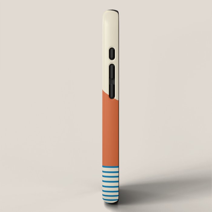 Sunrise Sunset IV - Orange Blue iPhone Case Gallery Image 2