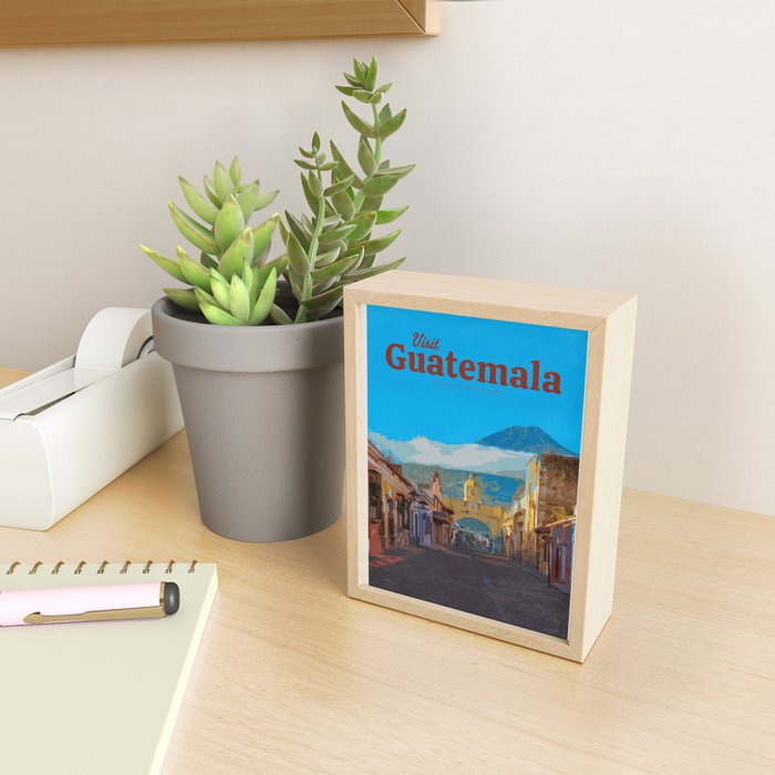 Visit Guatemala Mini Art Print Gallery Image 2