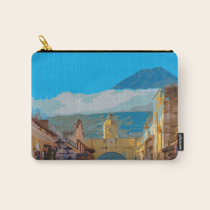 Visit Guatemala Carry All Pouch Gallery Image 1