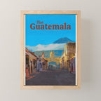 Visit Guatemala Mini Art Print Gallery Image 1