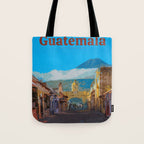 Visit Guatemala Tote Bag Gallery Image 1