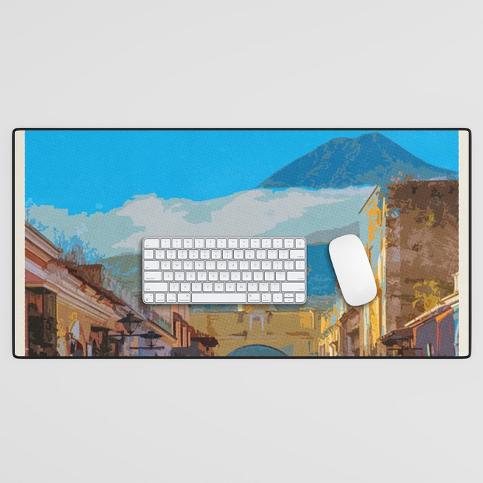 Visit Guatemala Desk Mat Gallery Image 1