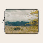 Early Spring in the Mountains north carolina blue ridge landscape photograph Laptop Sleeve Gallery Image 1