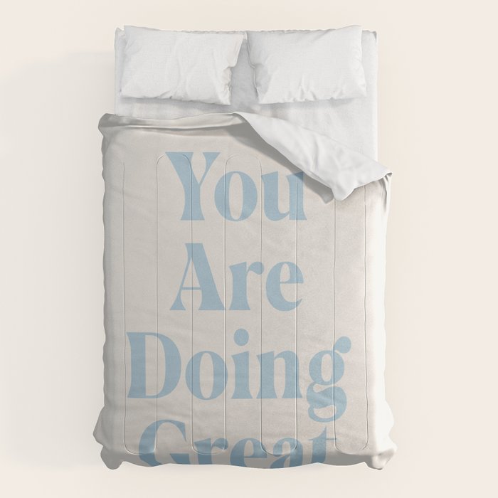 You Are Doing Great Baby Blue Comforter Gallery Image 1