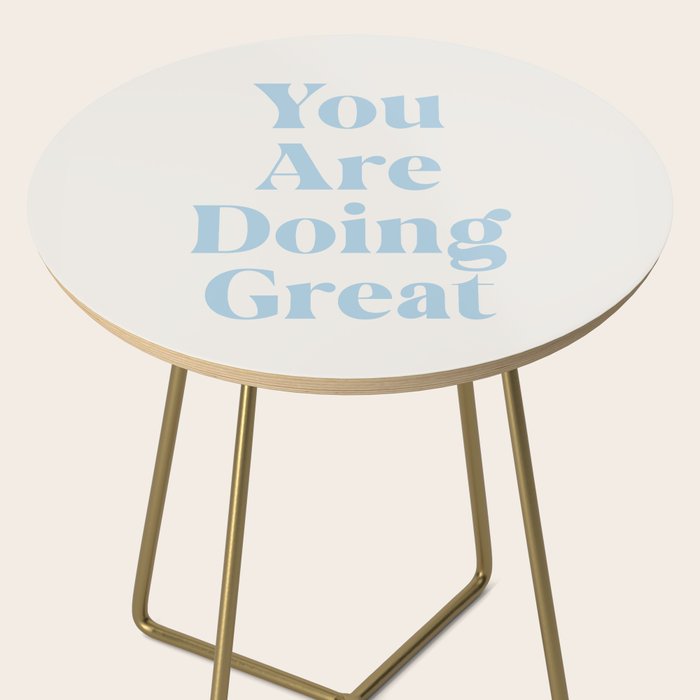 You Are Doing Great Baby Blue Side Table Gallery Image 2