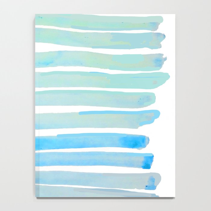 New Year Blue Water Lines Notebook Gallery Image 4
