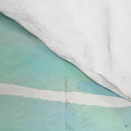 New Year Blue Water Lines Comforter Gallery Image 4