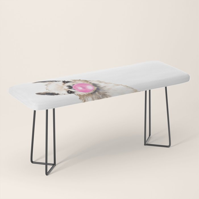 Bubble Gum Sneaky Llama Bench Gallery Image 1