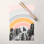 Desert rainbow Wrapping Paper Gallery Image 1