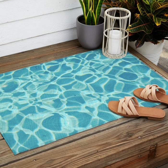 Dancing Light Outdoor Rug Gallery Image 2