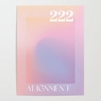 Gradient Angel Number 222 Alignment Poster Gallery Image 4