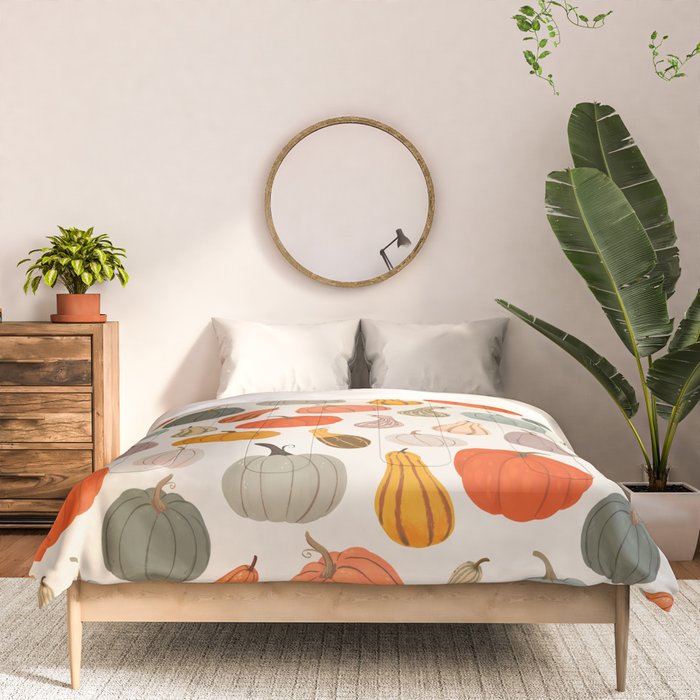 Autumn Pumpkins and Squash Comforter Gallery Image 3