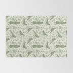 Song Birds - Green Rug Gallery Image 2