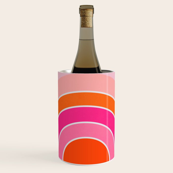 Rainbow sunset Wine Chiller Gallery Image 1
