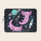 Space Axolotls Laptop Sleeve Gallery Image 1