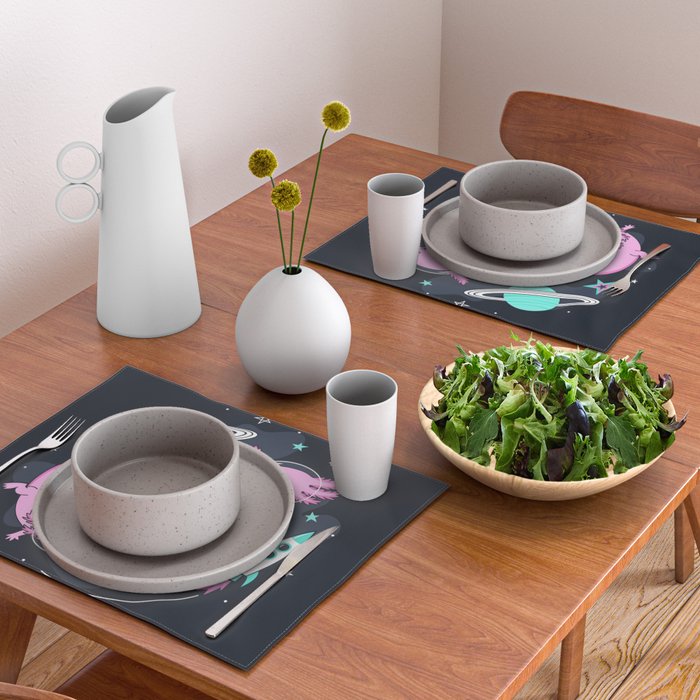 Space Axolotls Placemat Gallery Image 2