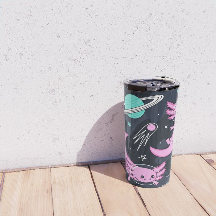 Space Axolotls Travel Mug Gallery Image 4