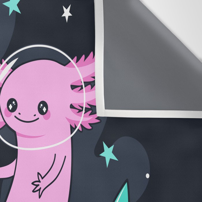 Space Axolotls Wall Tapestry Gallery Image 3