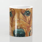 Coper the Golden Retriever Dog Portrait Coffee Mug Gallery Image 4