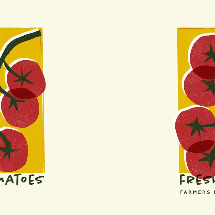 Fresh Tomatoes, Farmers Market Coffee Mug Gallery Image 2