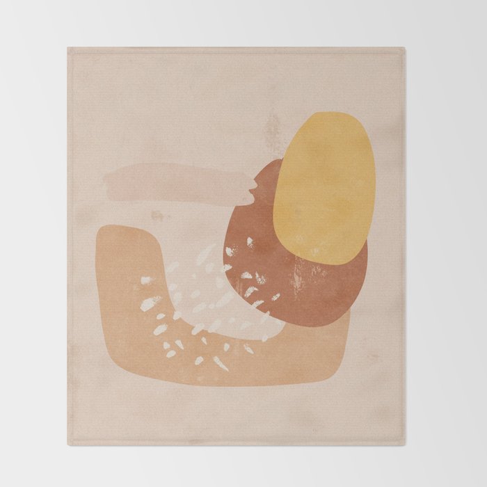 Abstract No.3 Throw Blanket Gallery Image 2