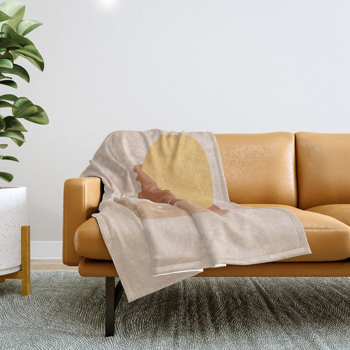 Abstract No.3 Throw Blanket Gallery Image 1