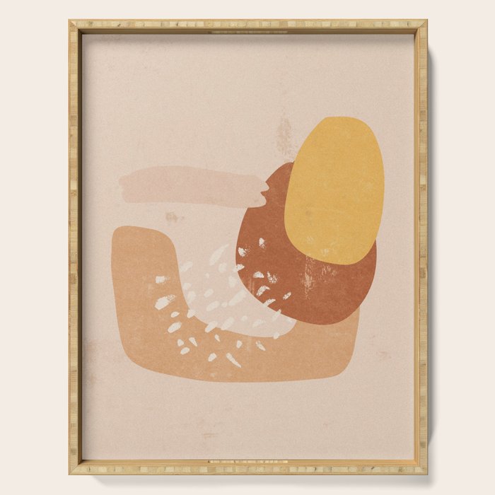 Abstract No.3 Serving Tray Gallery Image 1