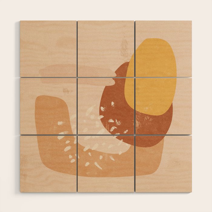 Abstract No.3 Wood Wall Art Gallery Image 1