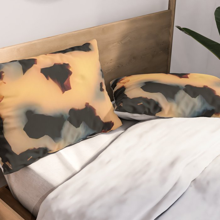Milky Tortoise Pillow Sham Gallery Image 2
