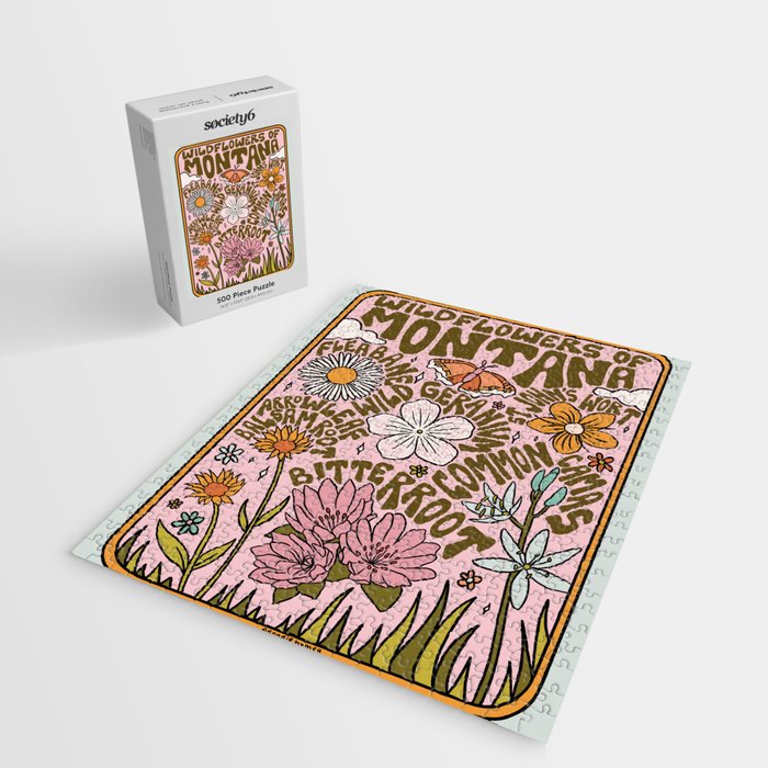 Montana Wildflowers Jigsaw Puzzle Gallery Image 2