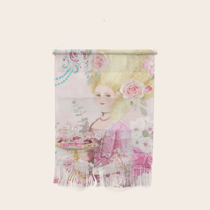 Marie Antoinette Flower Tea Wall Hanging Gallery Image 1