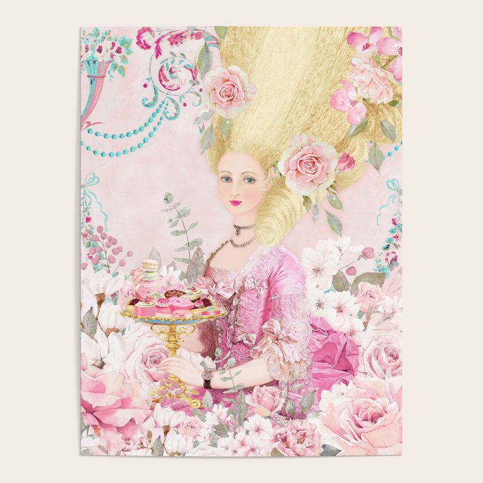 Marie Antoinette Flower Tea Poster Gallery Image 4