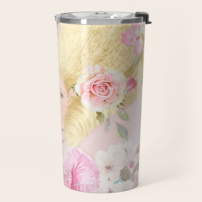 Marie Antoinette Flower Tea Travel Mug Gallery Image 2