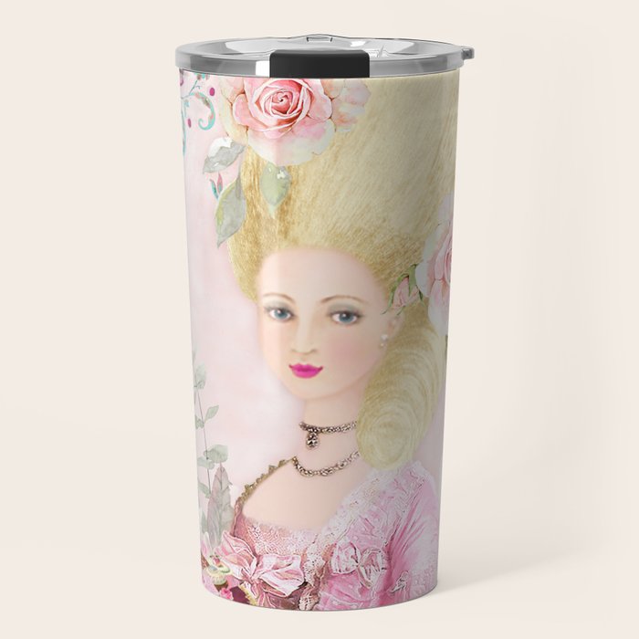 Marie Antoinette Flower Tea Travel Mug Gallery Image 1