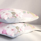 Marie Antoinette Flower Tea Pillow Sham Gallery Image 3