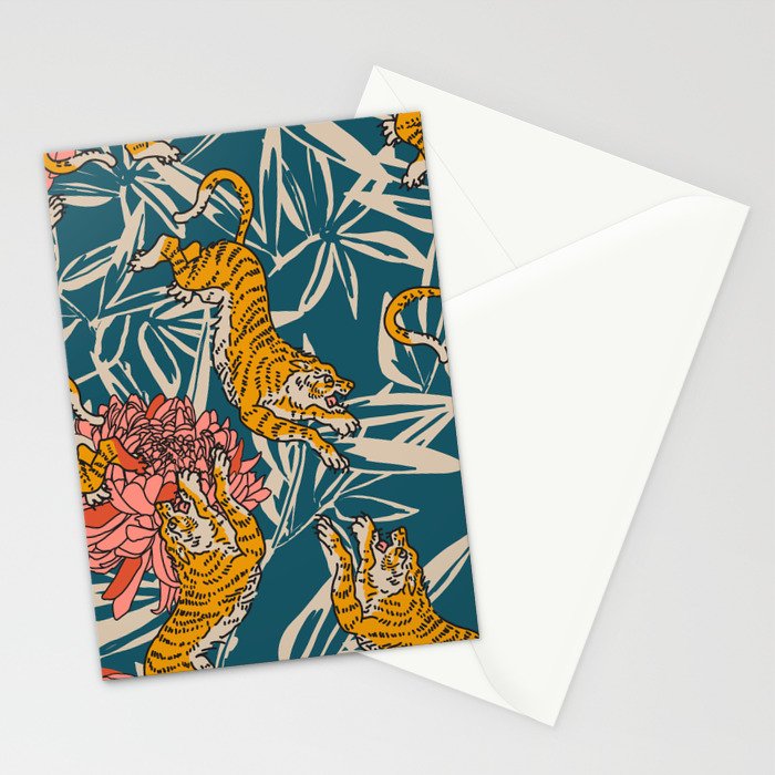 BENGAL CORA TIGER Stationery Card Gallery Image 2