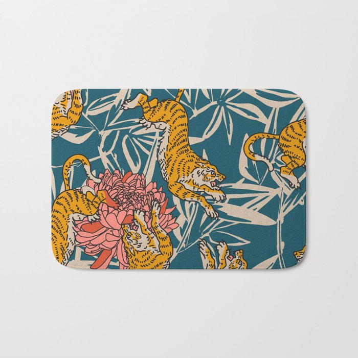 BENGAL CORA TIGER Bath Mat Gallery Image 1