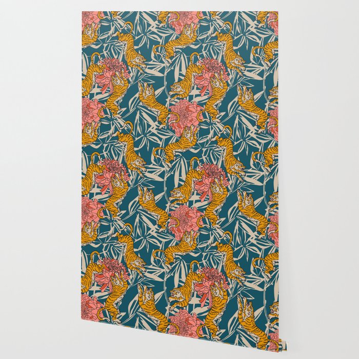 BENGAL CORA TIGER Wallpaper Gallery Image 2