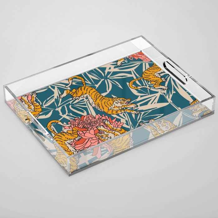 BENGAL CORA TIGER Acrylic Tray Gallery Image 1