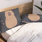 Capybara Universe Pillow Sham Gallery Image 2