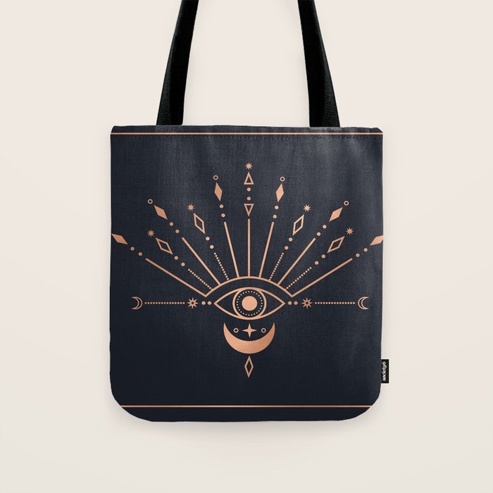 The Peacock Eye Tote Bag Gallery Image 1