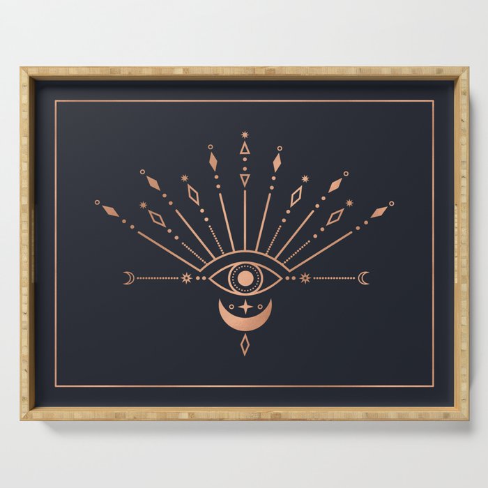 The Peacock Eye Serving Tray Gallery Image 1