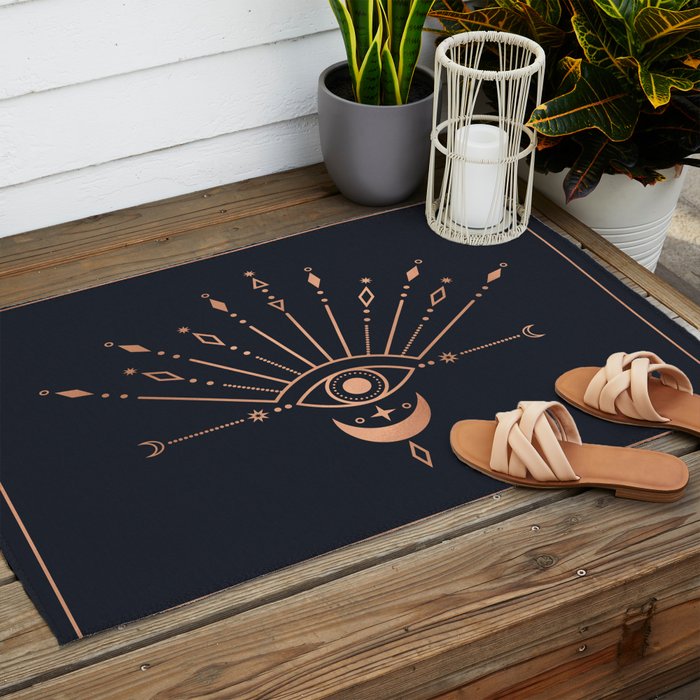 The Peacock Eye Outdoor Rug Gallery Image 2