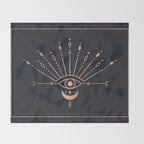 The Peacock Eye Throw Blanket Gallery Image 2