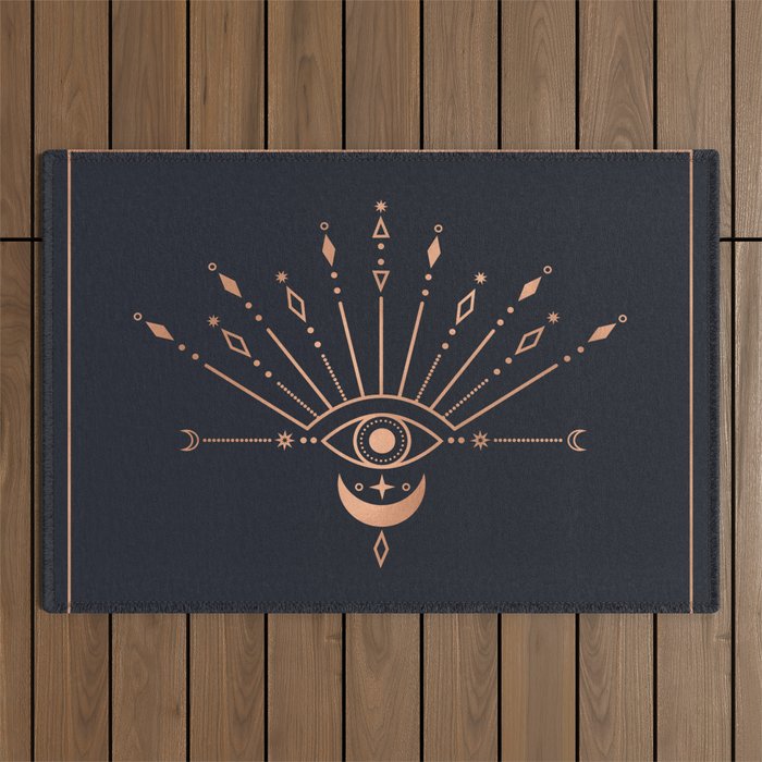 The Peacock Eye Outdoor Rug Gallery Image 1