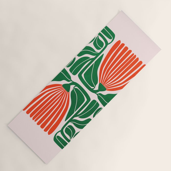 Pippin & Ferns: Les Fleurs | Flower Market 01 Yoga Mat Gallery Image 1